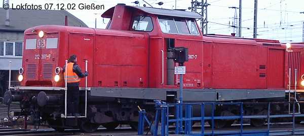 Kein weiteres Foto der Lok 367 vorhanden