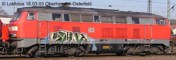 Kein weiteres Foto der Lok 003 vorhanden