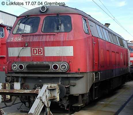 Kein weiteres Foto der Lok 004 vorhanden