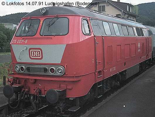 Kein weiteres Foto der Lok 007 vorhanden