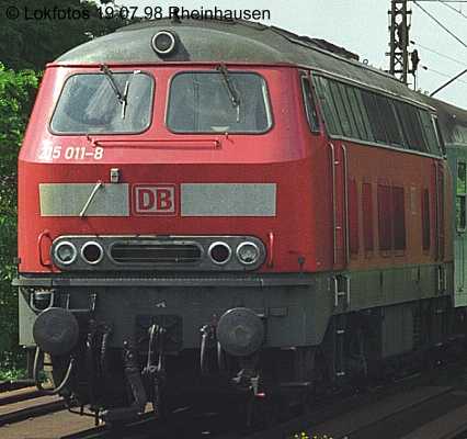 Kein weiteres Foto der Lok 011 vorhanden