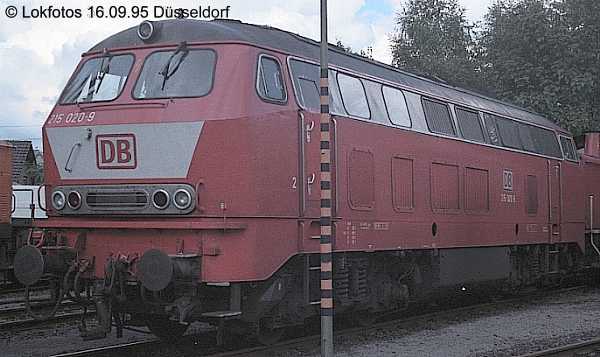 Kein weiteres Foto der Lok 020 vorhanden