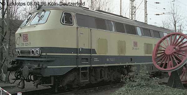 Kein weiteres Foto der Lok 021 vorhanden