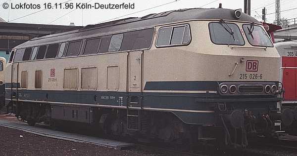 Kein weiteres Foto der Lok 026 vorhanden