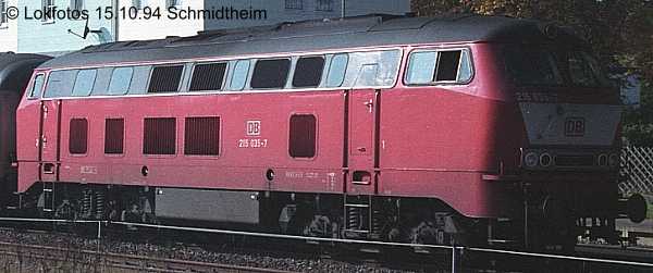 Kein weiteres Foto der Lok 035 vorhanden