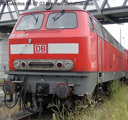 Kein weiteres Foto der Lok 035 vorhanden