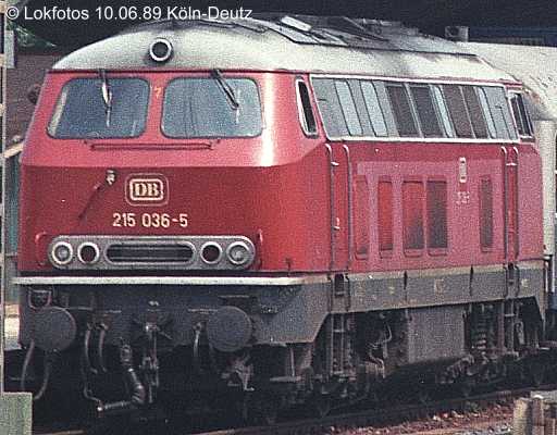 Kein weiteres Foto der Lok 036 vorhanden