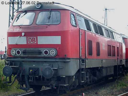 Kein weiteres Foto der Lok 109 vorhanden