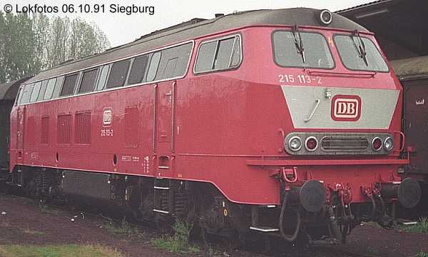 Kein weiteres Foto der Lok 113 vorhanden