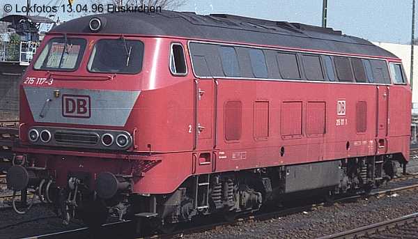 Kein weiteres Foto der Lok 117 vorhanden