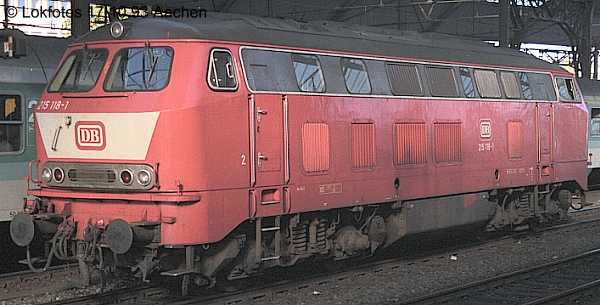Kein weiteres Foto der Lok 118 vorhanden