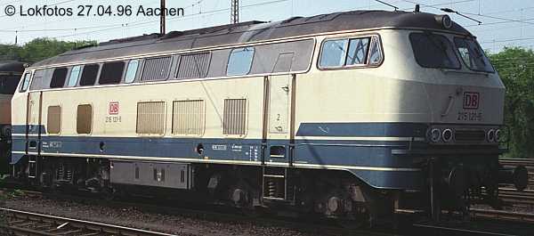 Kein weiteres Foto der Lok 121 vorhanden