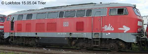 Kein weiteres Foto der Lok 121 vorhanden