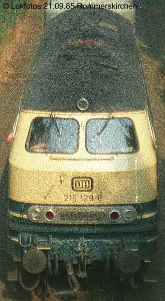 Kein weiteres Foto der Lok 129 vorhanden