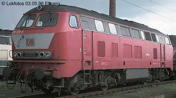 Kein weiteres Foto der Lok 129 vorhanden