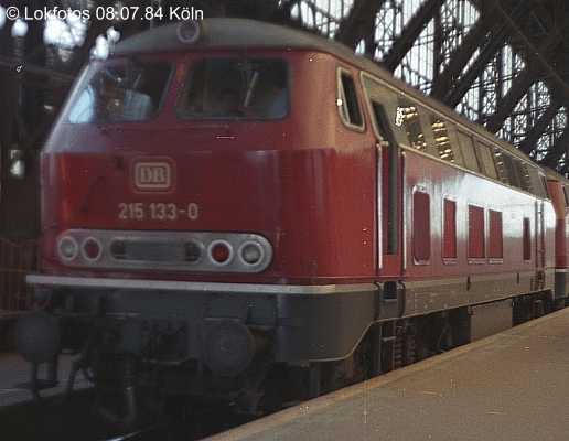 Kein weiteres Foto der Lok 133 vorhanden
