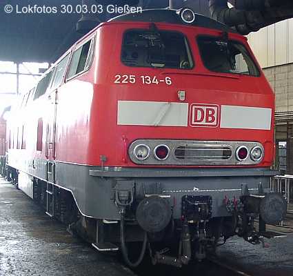 Kein weiteres Foto der Lok 134 vorhanden