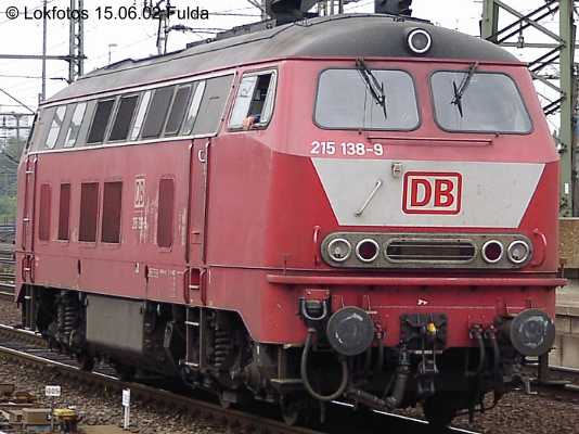 Kein weiteres Foto der Lok 138 vorhanden