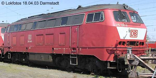 Kein weiteres Foto der Lok 138 vorhanden