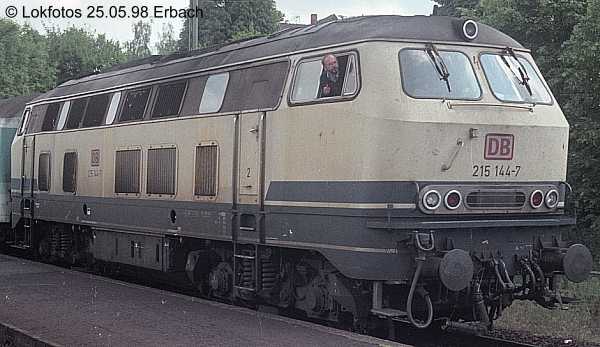 Kein weiteres Foto der Lok 144 vorhanden