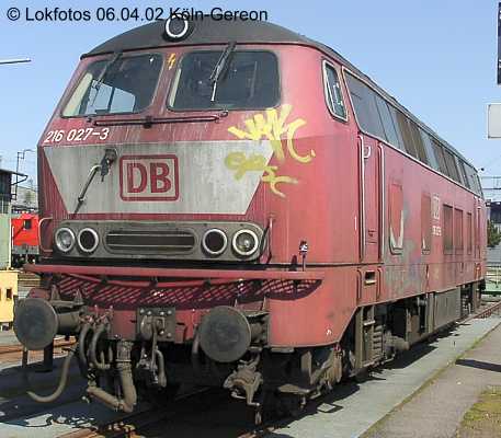 Kein weiteres Foto der Lok 027 vorhanden