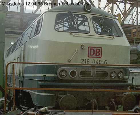 Kein weiteres Foto der Lok 040 vorhanden