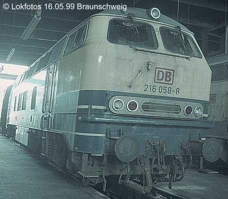 Kein weiteres Foto der Lok 058 vorhanden