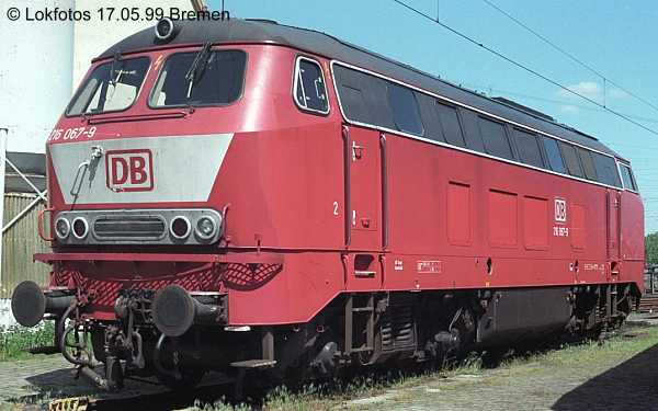 Kein weiteres Foto der Lok 067 vorhanden