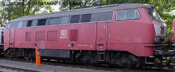 Kein weiteres Foto der Lok 067 vorhanden