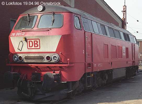 Kein weiteres Foto der Lok 081 vorhanden