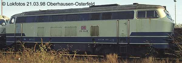 Kein weiteres Foto der Lok 104 vorhanden