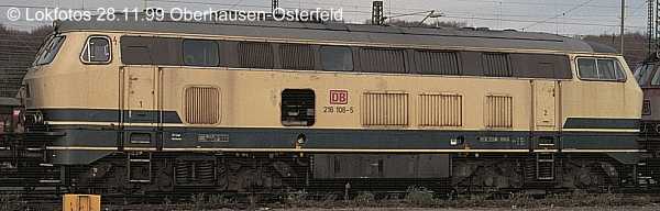 Kein weiteres Foto der Lok 106 vorhanden