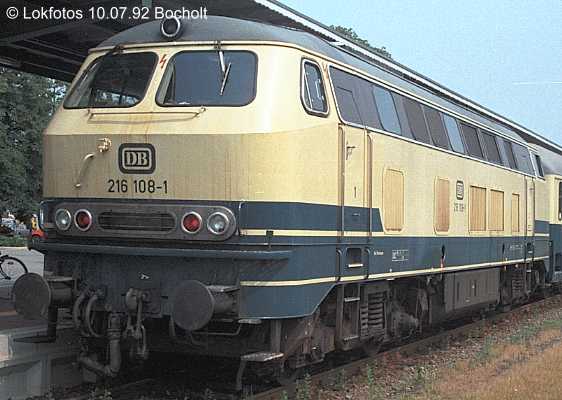Kein weiteres Foto der Lok 108 vorhanden