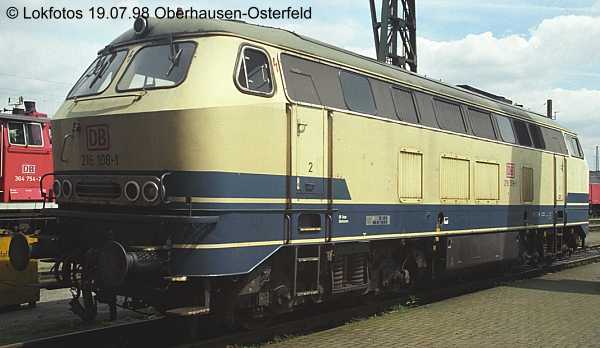 Kein weiteres Foto der Lok 108 vorhanden