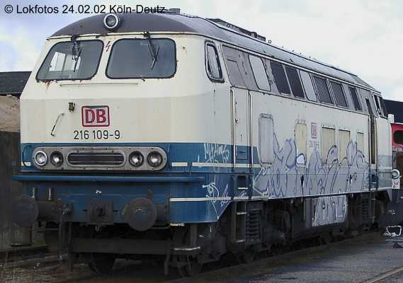Kein weiteres Foto der Lok 109 vorhanden