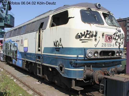 Kein weiteres Foto der Lok 109 vorhanden