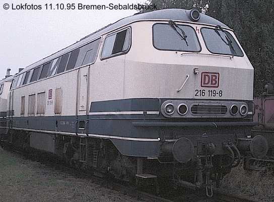 Kein weiteres Foto der Lok 119 vorhanden