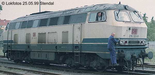 Kein weiteres Foto der Lok 120 vorhanden