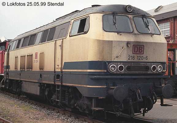 Kein weiteres Foto der Lok 120 vorhanden