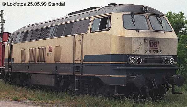 Kein weiteres Foto der Lok 120 vorhanden