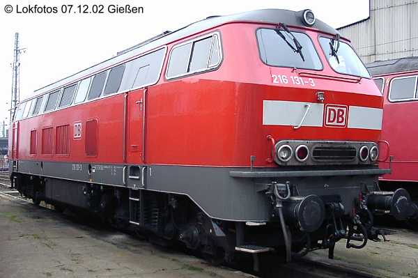 Kein weiteres Foto der Lok 131 vorhanden