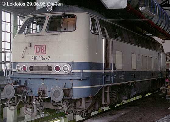 Kein weiteres Foto der Lok 134 vorhanden