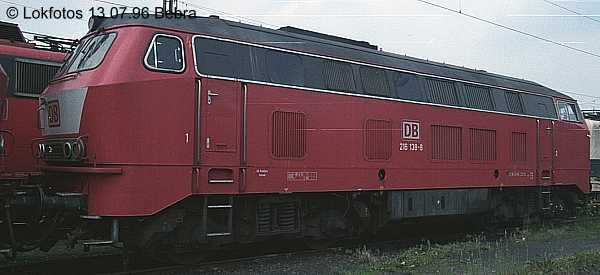Kein weiteres Foto der Lok 138 vorhanden