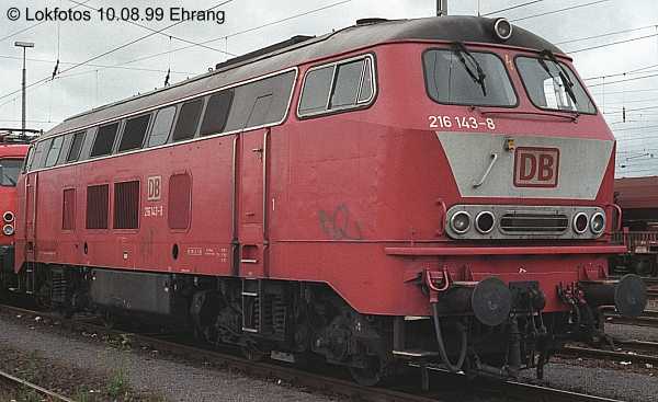 Kein weiteres Foto der Lok 143 vorhanden