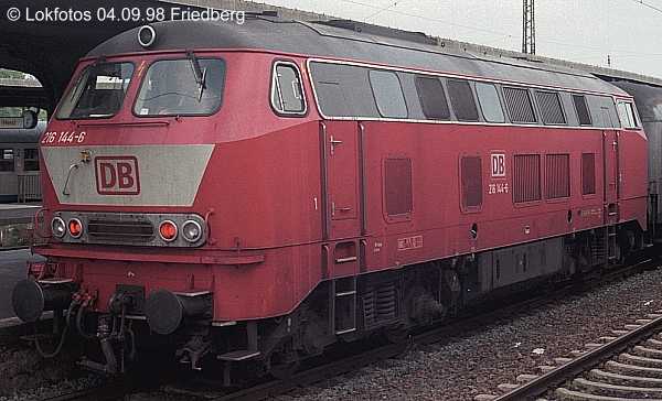 Kein weiteres Foto der Lok 144 vorhanden