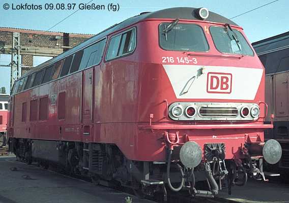 Kein weiteres Foto der Lok 145 vorhanden