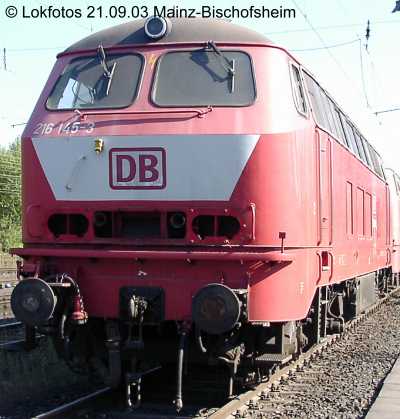 Kein weiteres Foto der Lok 145 vorhanden