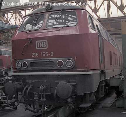 Kein weiteres Foto der Lok 156 vorhanden