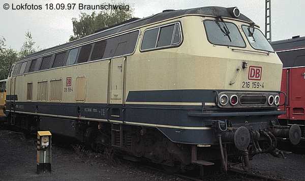 Kein weiteres Foto der Lok 159 vorhanden