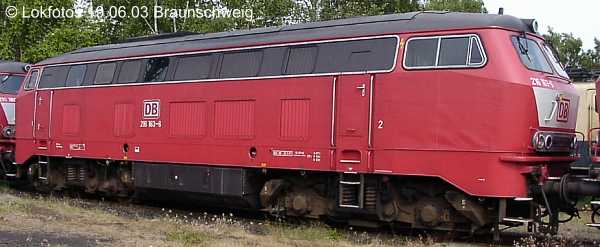 Kein weiteres Foto der Lok 163 vorhanden